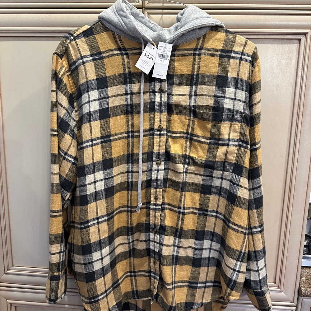 Flannel Hoodie